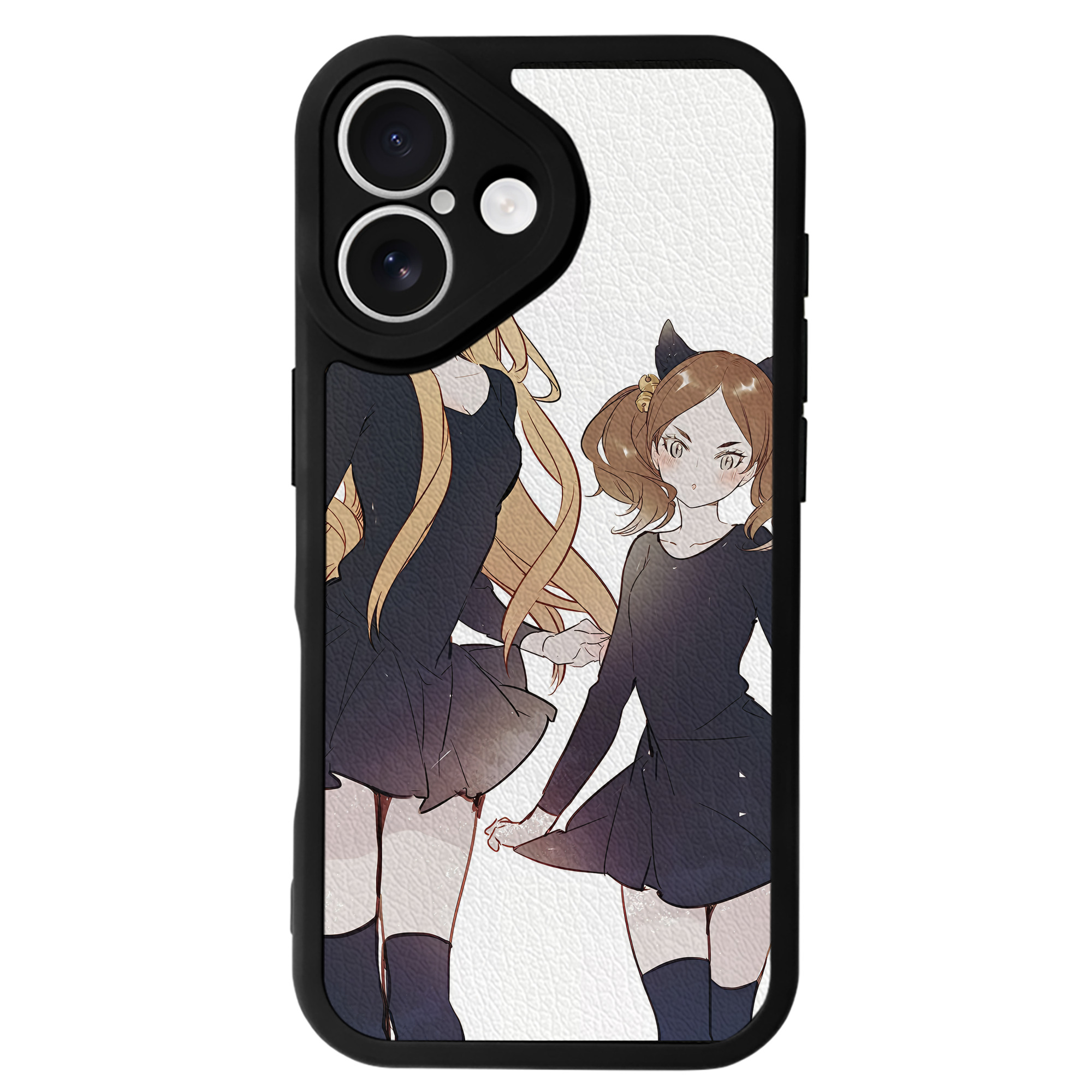 （画像用） ハイキュー!! Haikyu!! 【iPhone 16シリーズ対応】シリコンスマホケース（レザー調） 材質：シリコン